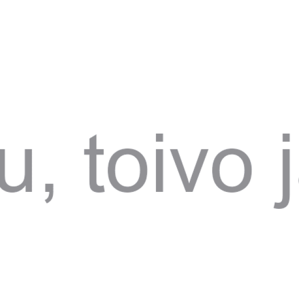 Aput toivo ja terveys perille